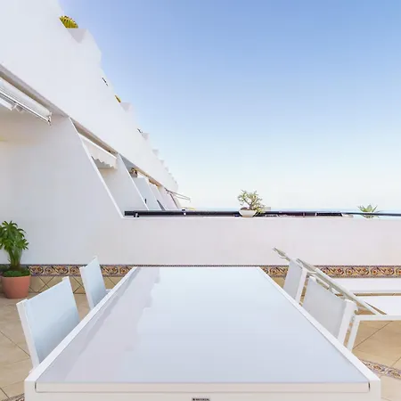 Exclusive Sea Views Villamar - Big Terrace & Pool Apartment